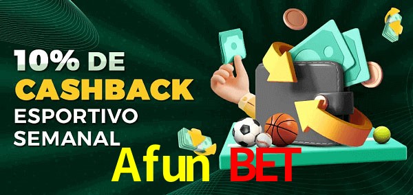 10% de bônus de cashback na Afun Bet