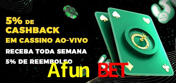 Promoções do cassino ao Vivo Afun Bet
